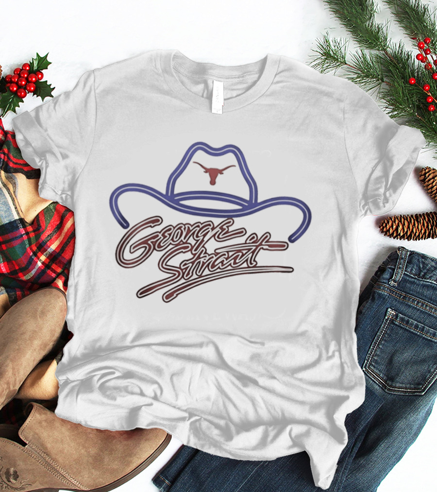 George Strait Texas Longhorns Moody Center 2026 Concert T-Shirt