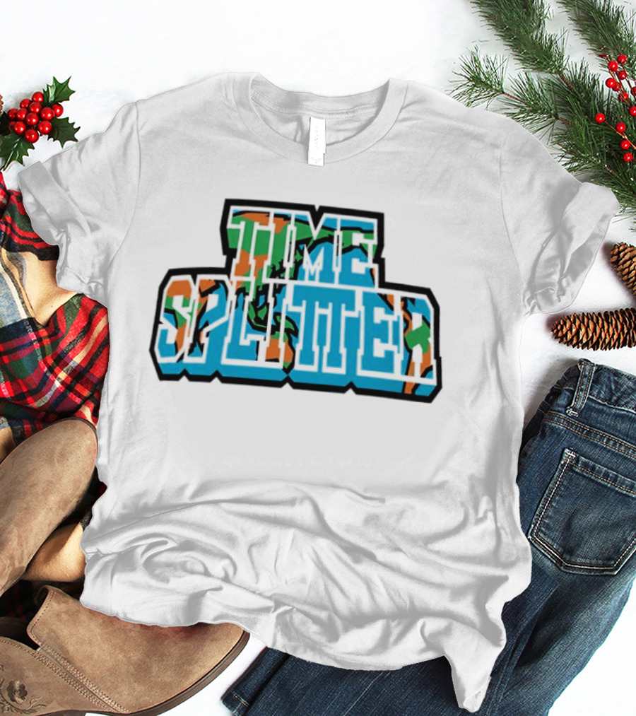 Kushida The Real IC Grappler Time Splitter World Map T-Shirt
