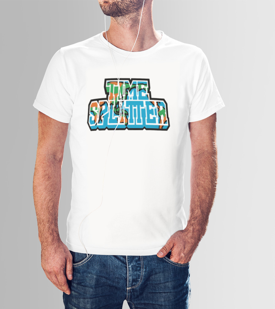 Kushida The Real IC Grappler Time Splitter World Map T-Shirt