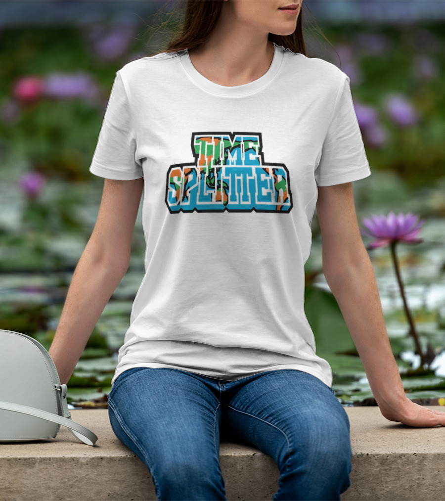 Kushida The Real IC Grappler Time Splitter World Map T-Shirt