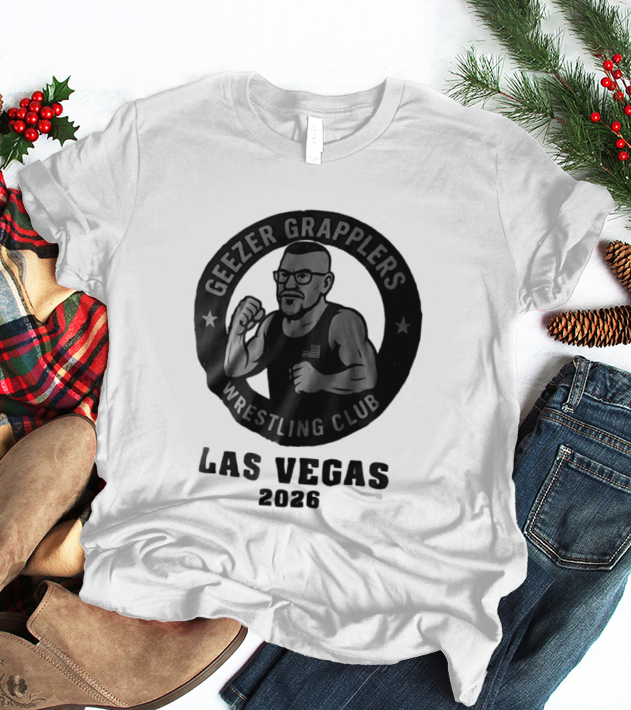 Las Vegas Geezer Grapplers Wrestling Club 2026 T-Shirt