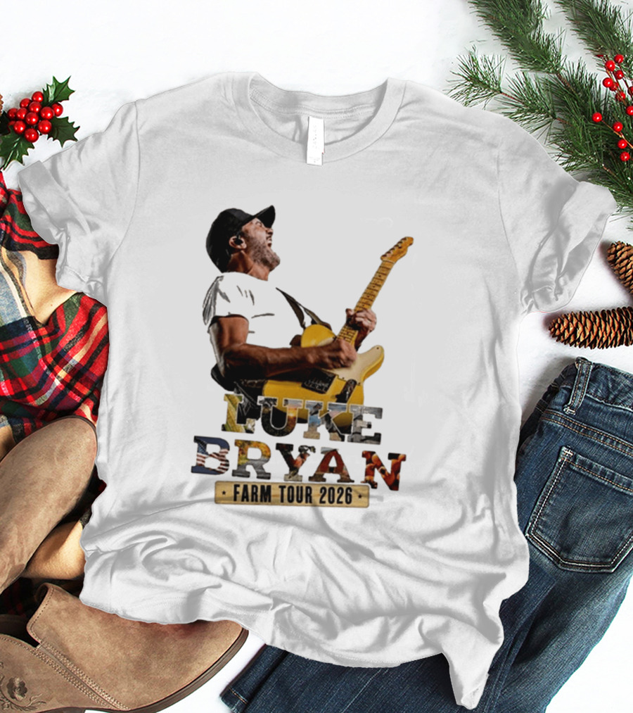 Luke Bryan Farm Tour 2026 Latrobe PA Concert Performance T-Shirt