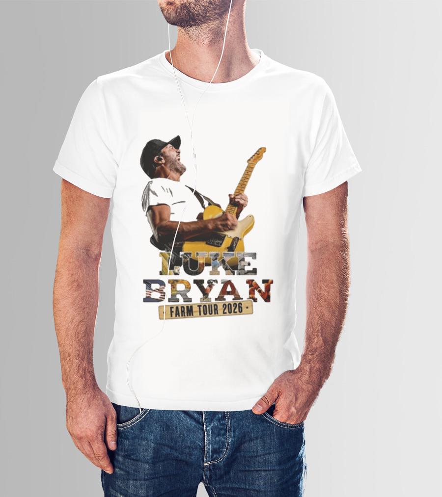 Luke Bryan Farm Tour 2026 Latrobe PA Concert Performance T-Shirt