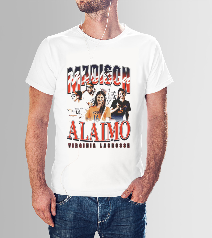 Madison Alaimo Virginia Lacrosse Highlight Player 14 T-Shirt