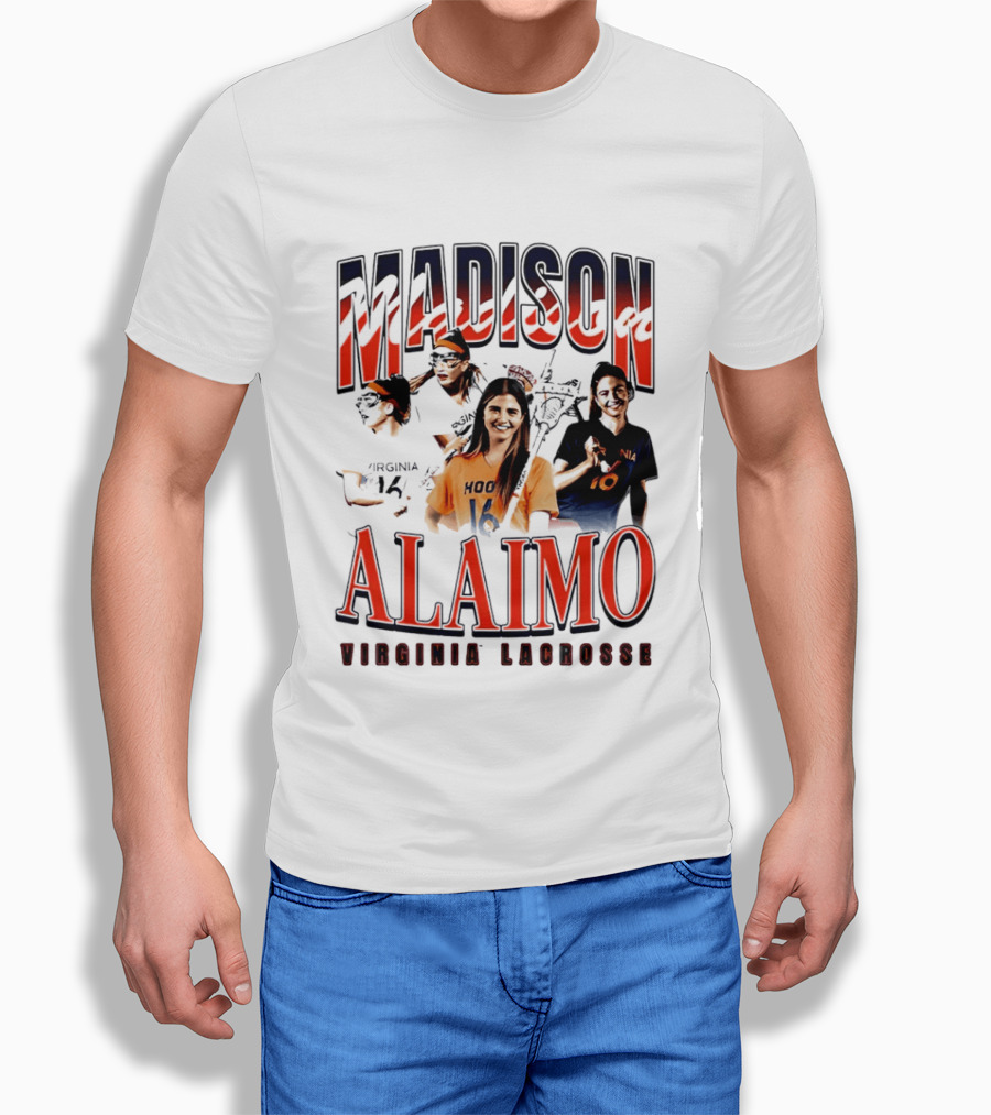 Madison Alaimo Virginia Lacrosse Highlight Player 14 T-Shirt