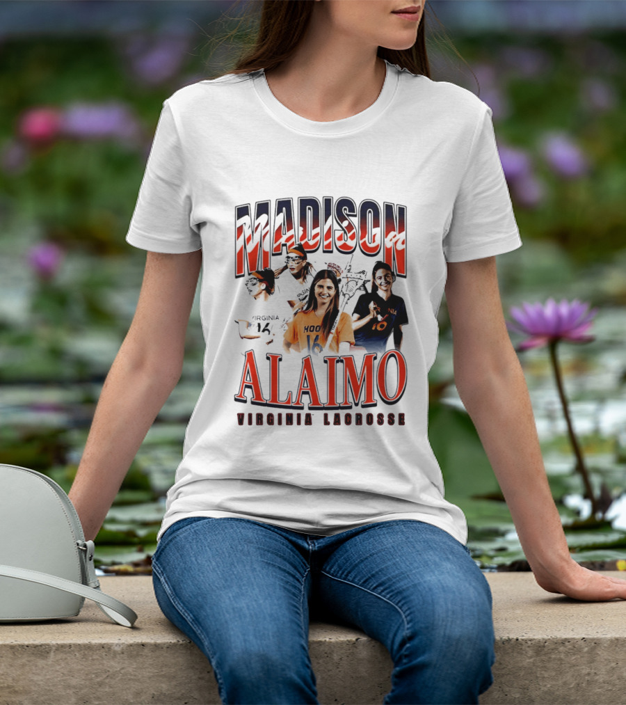 Madison Alaimo Virginia Lacrosse Highlight Player 14 T-Shirt