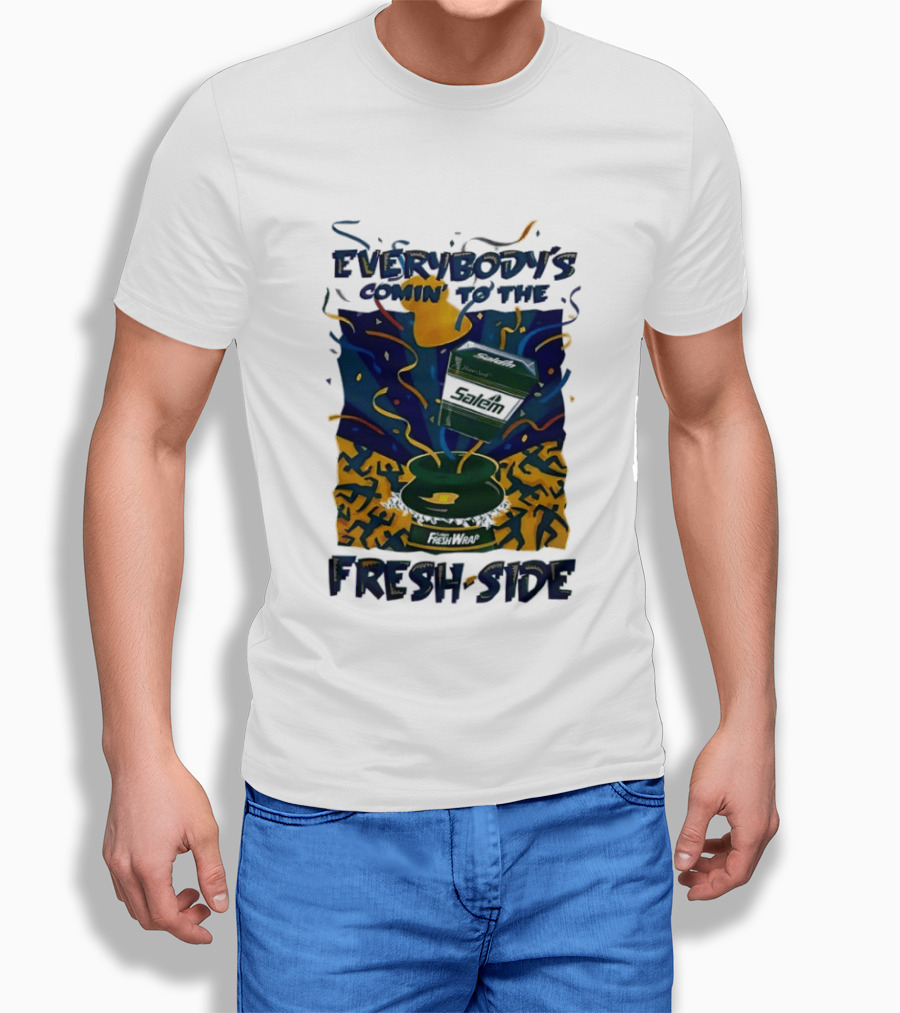Everybody's Comin' To The Fresh Side Salem Cigarettes T-Shirt