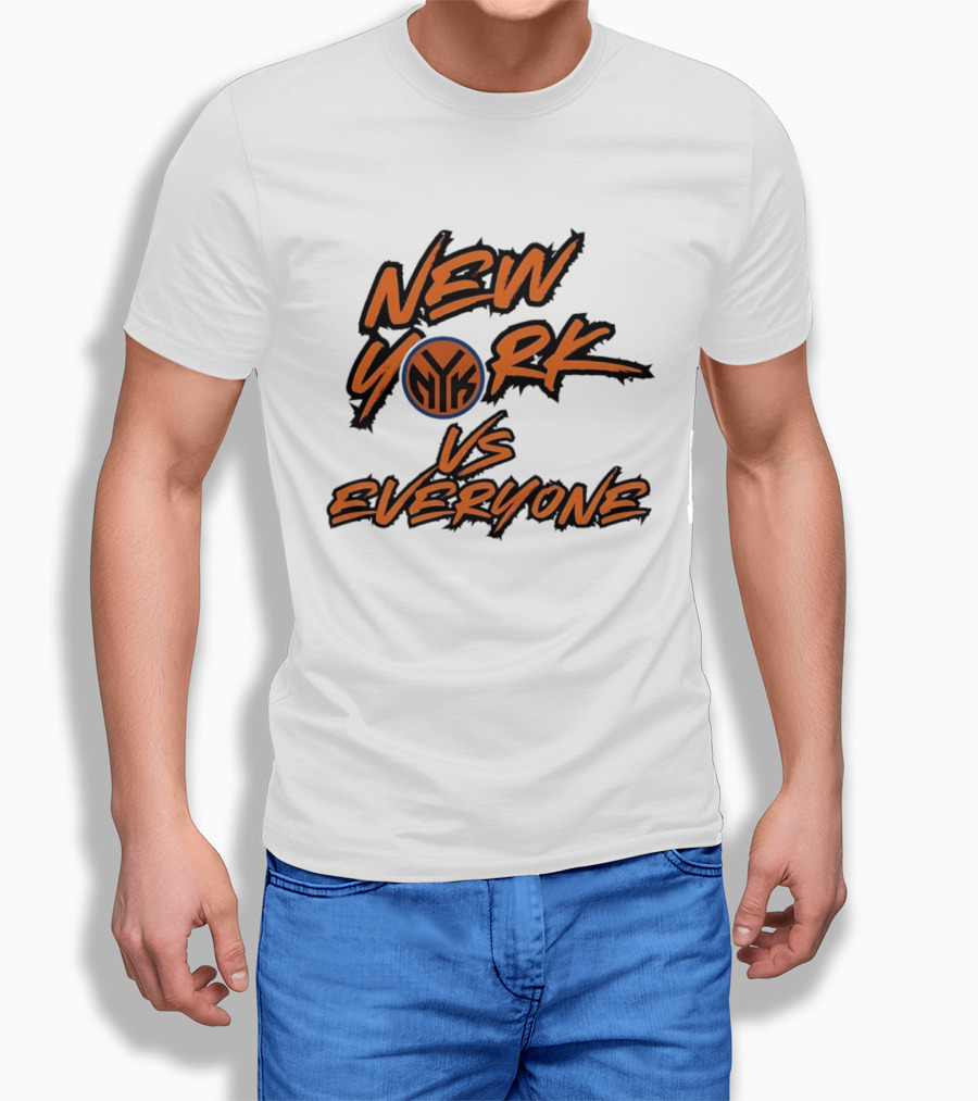 New York Knicks Vs Everyone NY Basketball Rivalry T-Shirt