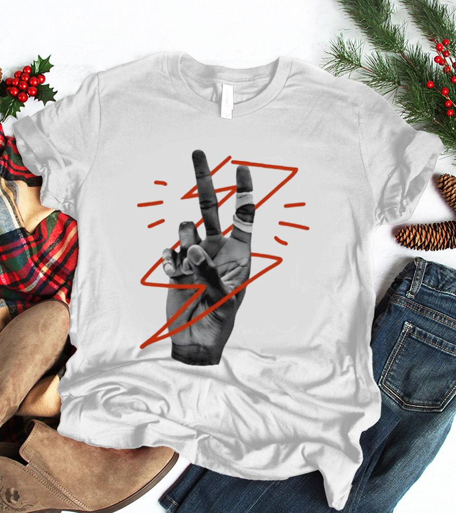 Shai Gilgeous Alexander Hand Gesture Oklahoma City Thunder MVP Treball T-Shirt