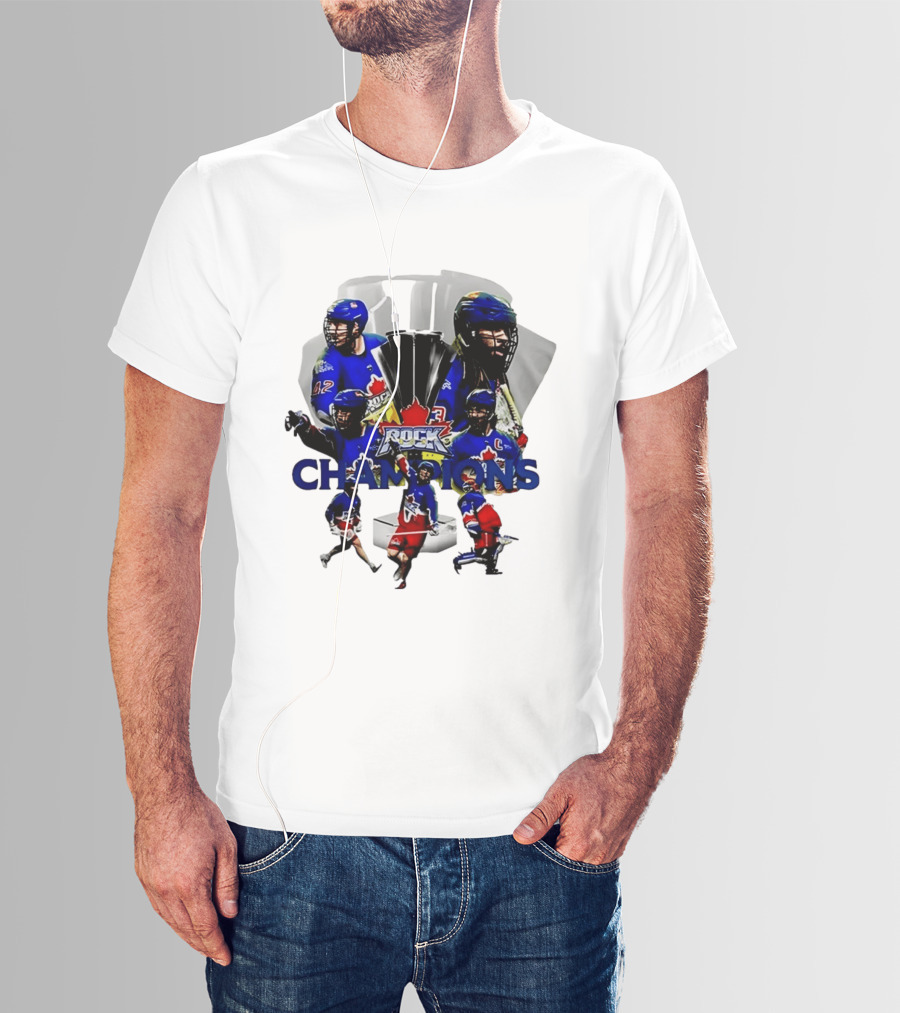 Toronto Rock Lacrosse Champions 2026 National League Victory T-Shirt
