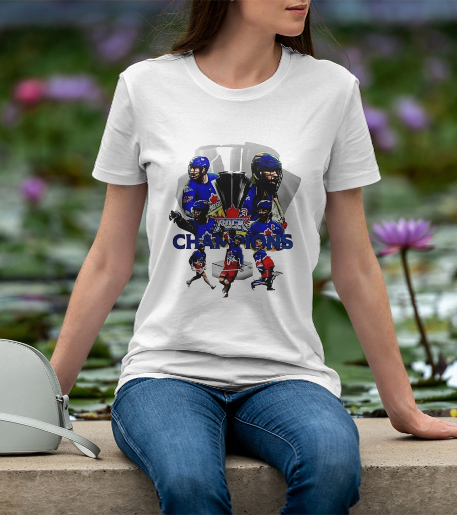 Toronto Rock Lacrosse Champions 2026 National League Victory T-Shirt