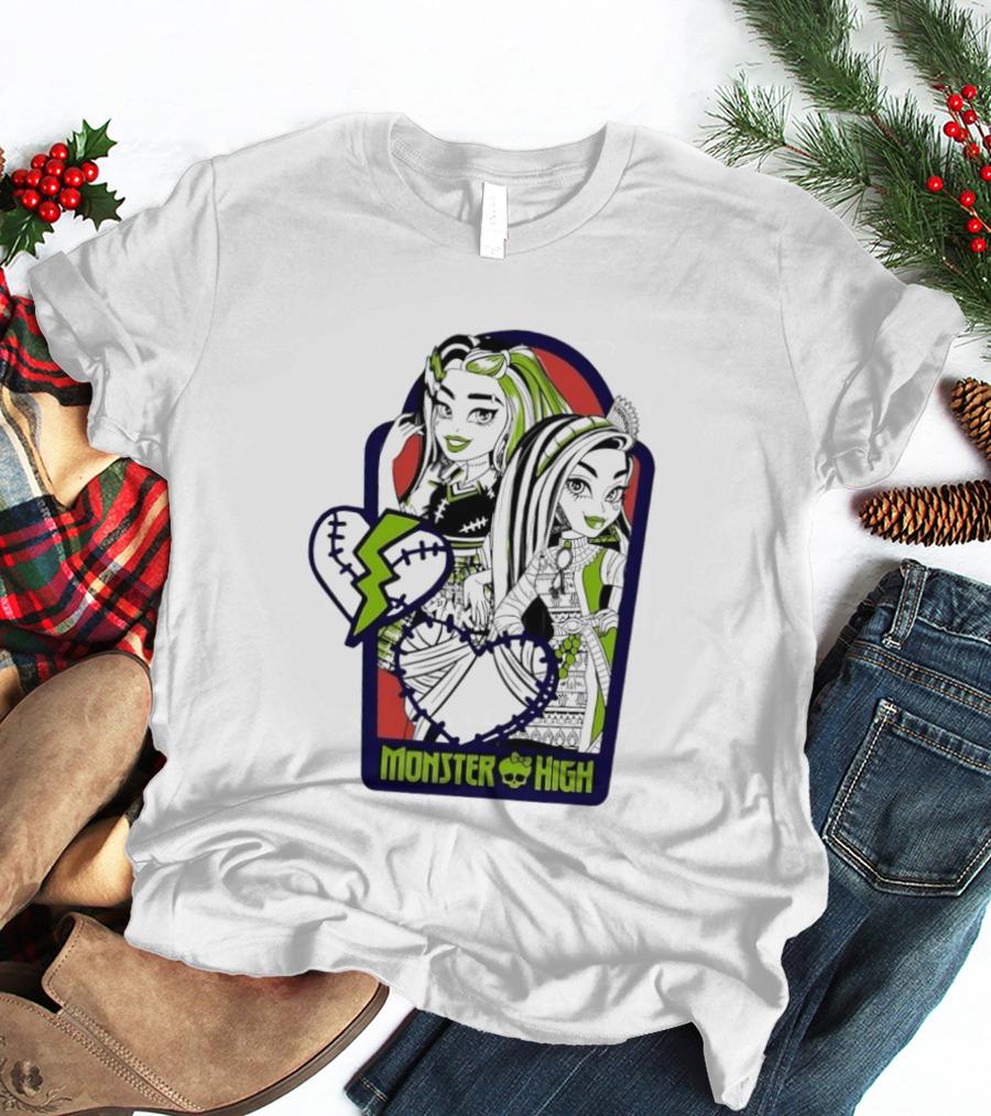 Monster High Cleo De Nile And Frankie Stein Fashion Doll T-Shirt