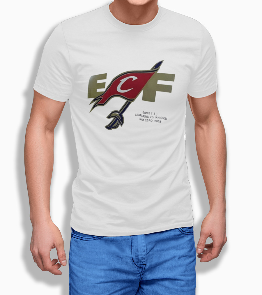 Cleveland Cavaliers ECF Game 3 Cavaliers Vs Knicks May 23rd 2026 T-Shirt