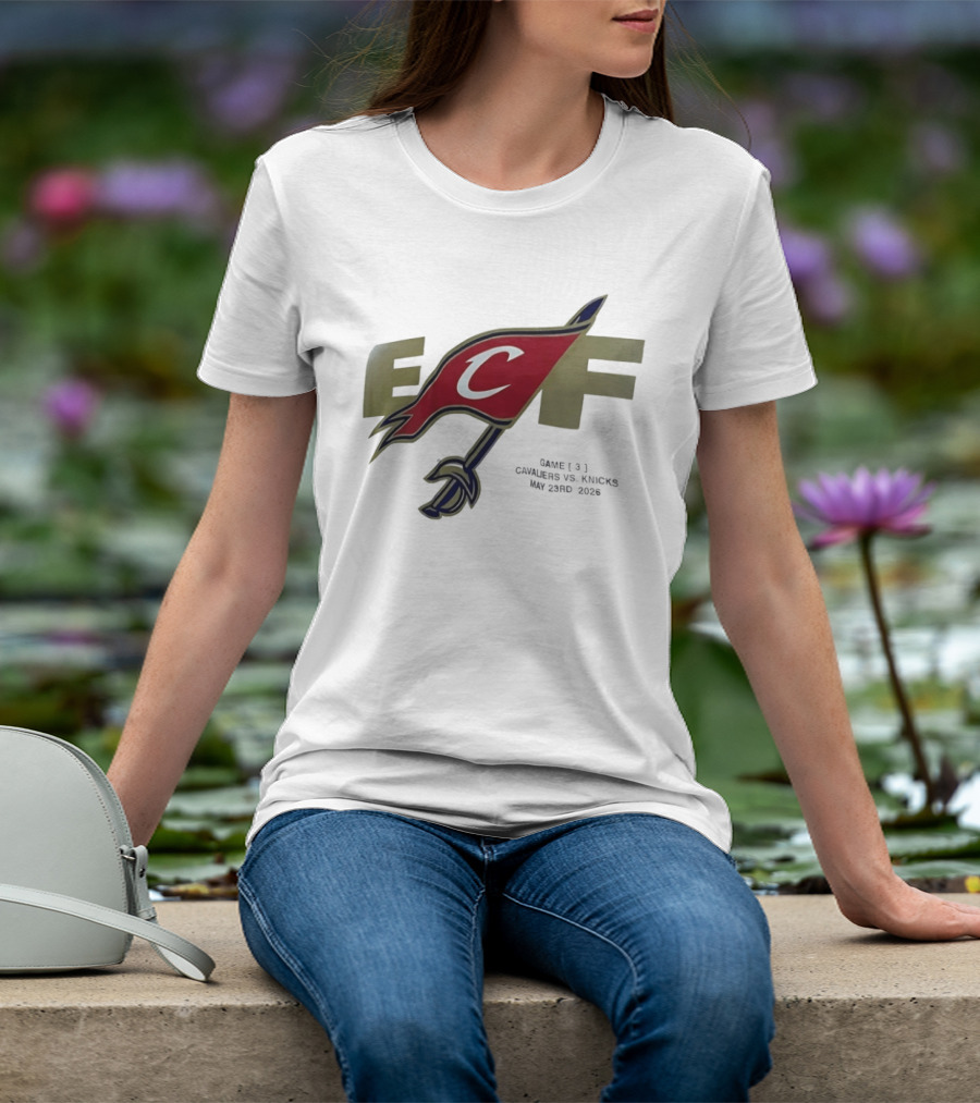 Cleveland Cavaliers ECF Game 3 Cavaliers Vs Knicks May 23rd 2026 T-Shirt
