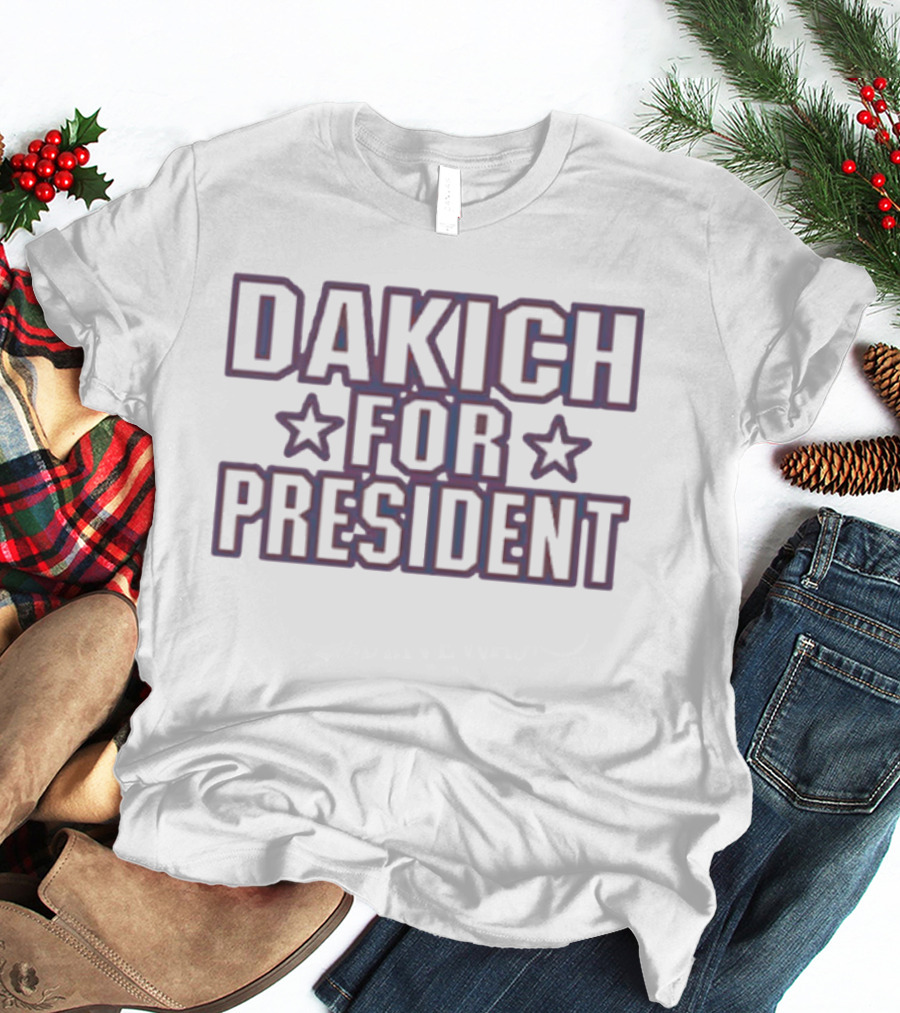 Dakich For President Stars T-Shirt
