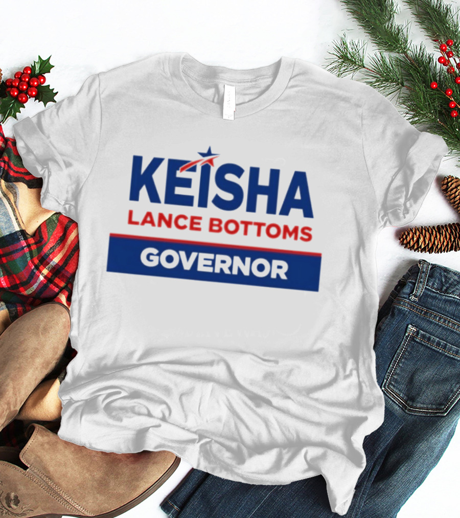 Keisha Lance Bottoms Governor Political Campaign Election Star T-Shirt