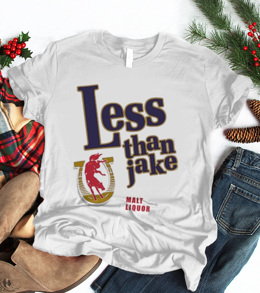 Less Than Jake Malt Liquor Evergreen Collection T-Shirt