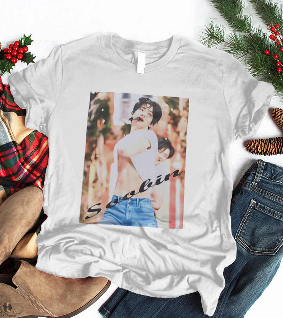 Soobin TXT Abs Performance Stage Fashion T-Shirt