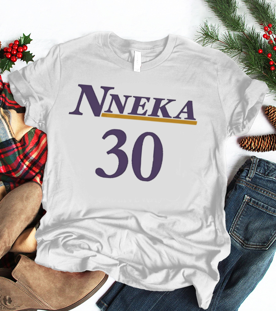 Nneka Ogwumike 30 Los Angeles Sparks LA Basketball T-Shirt