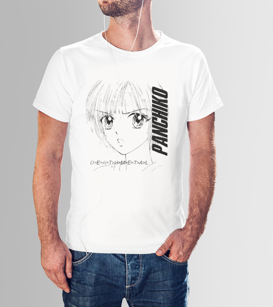Panchiko Death Metal Manga T-Shirt