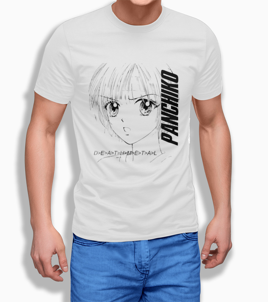 Panchiko Death Metal Manga T-Shirt