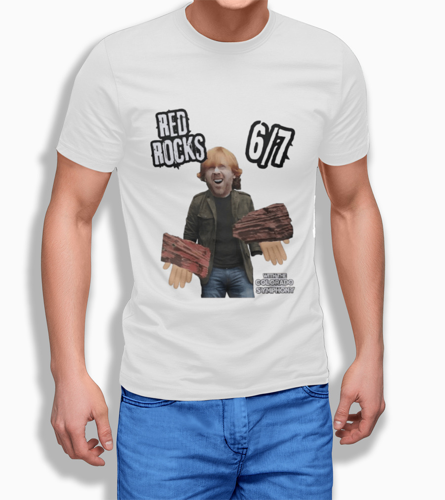 Trey Anastasio Red Rocks 6/7 With The Colorado Symphony T-Shirt