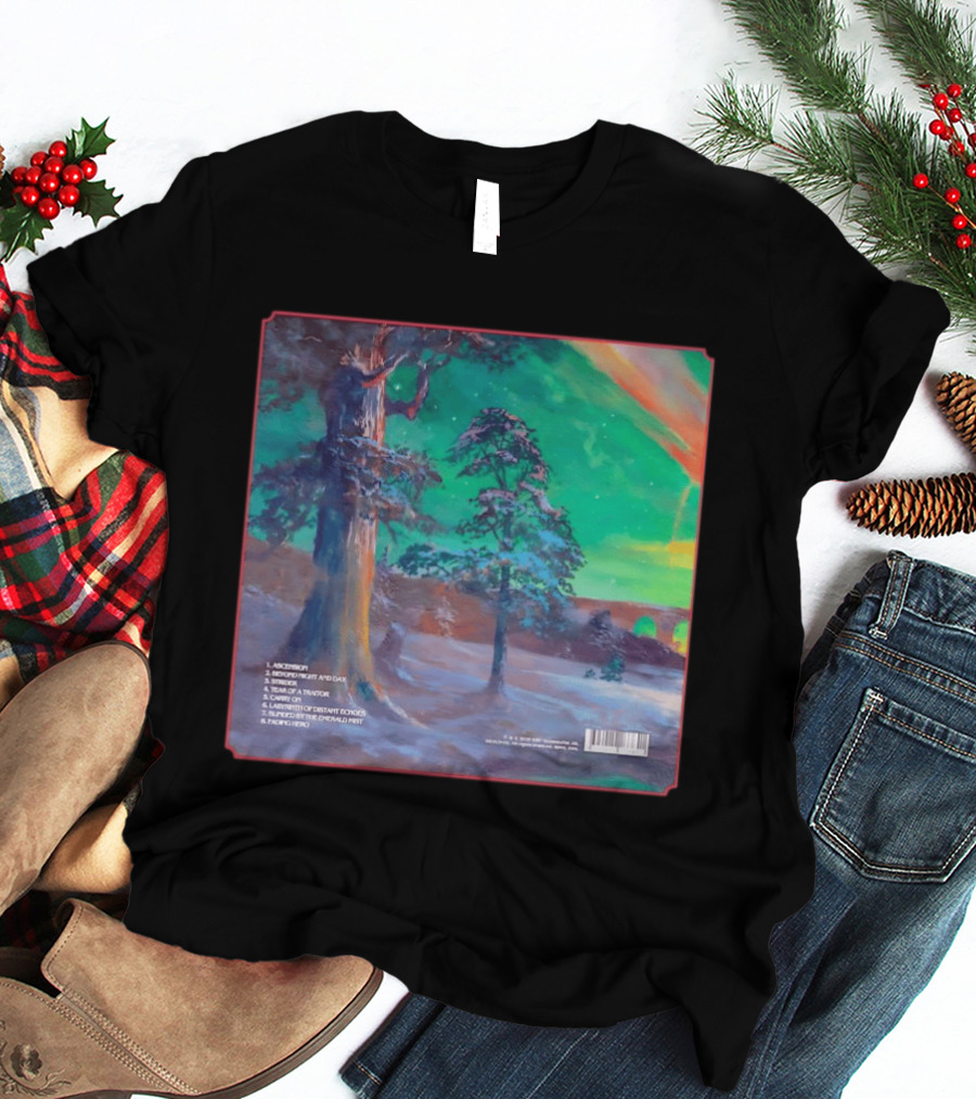 Ascension Beyond Heart And Day Emerald Mist Fading Hero T-Shirt