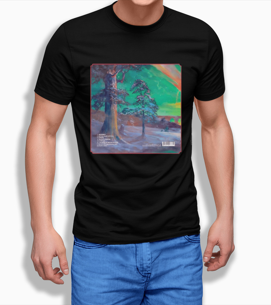 Ascension Beyond Heart And Day Emerald Mist Fading Hero T-Shirt