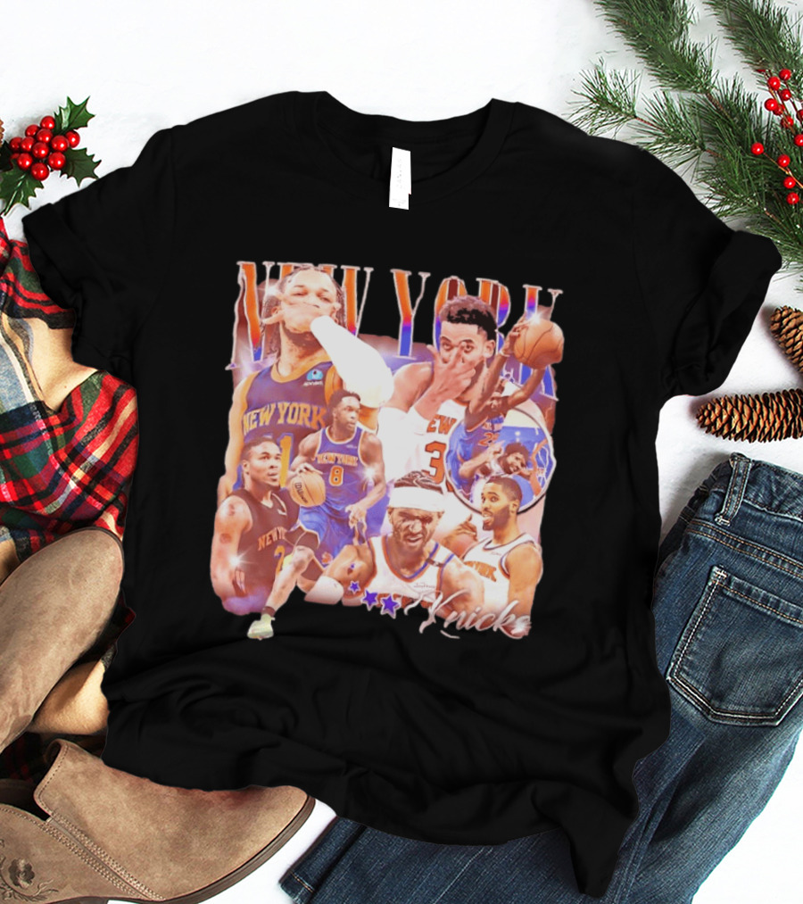 New York Knicks Players Basketball Stars T-Shirt