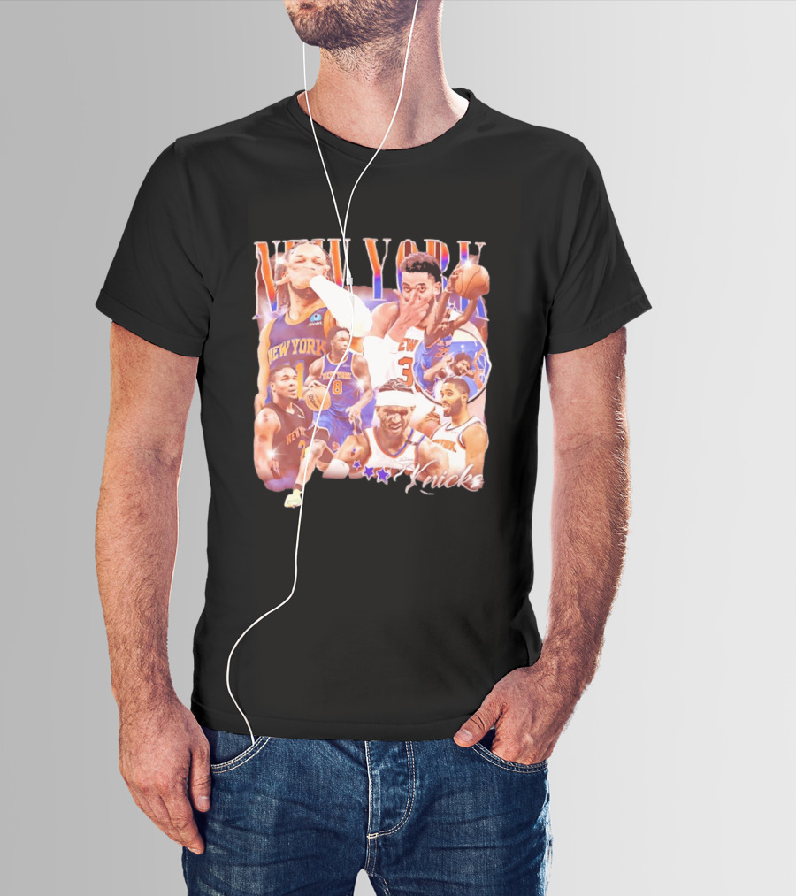 New York Knicks Players Basketball Stars T-Shirt