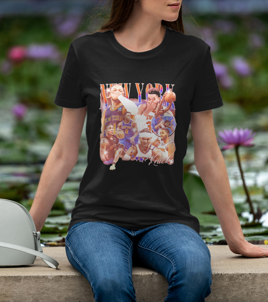 New York Knicks Players Basketball Stars T-Shirt