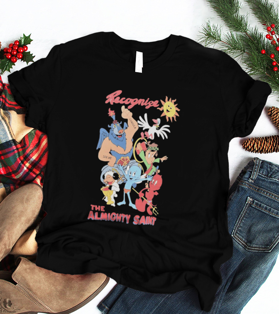 Recognize The Almighty Saint Mythic Characters Coagula Solve T-Shirt