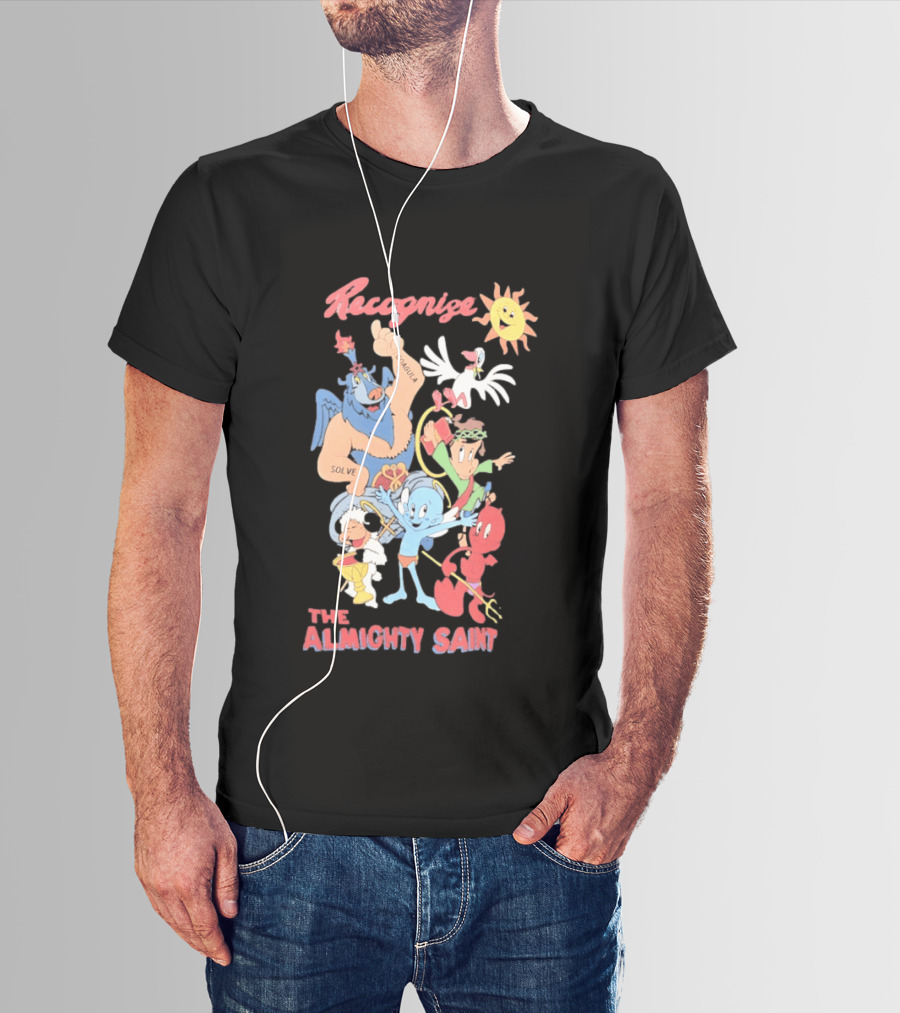 Recognize The Almighty Saint Mythic Characters Coagula Solve T-Shirt