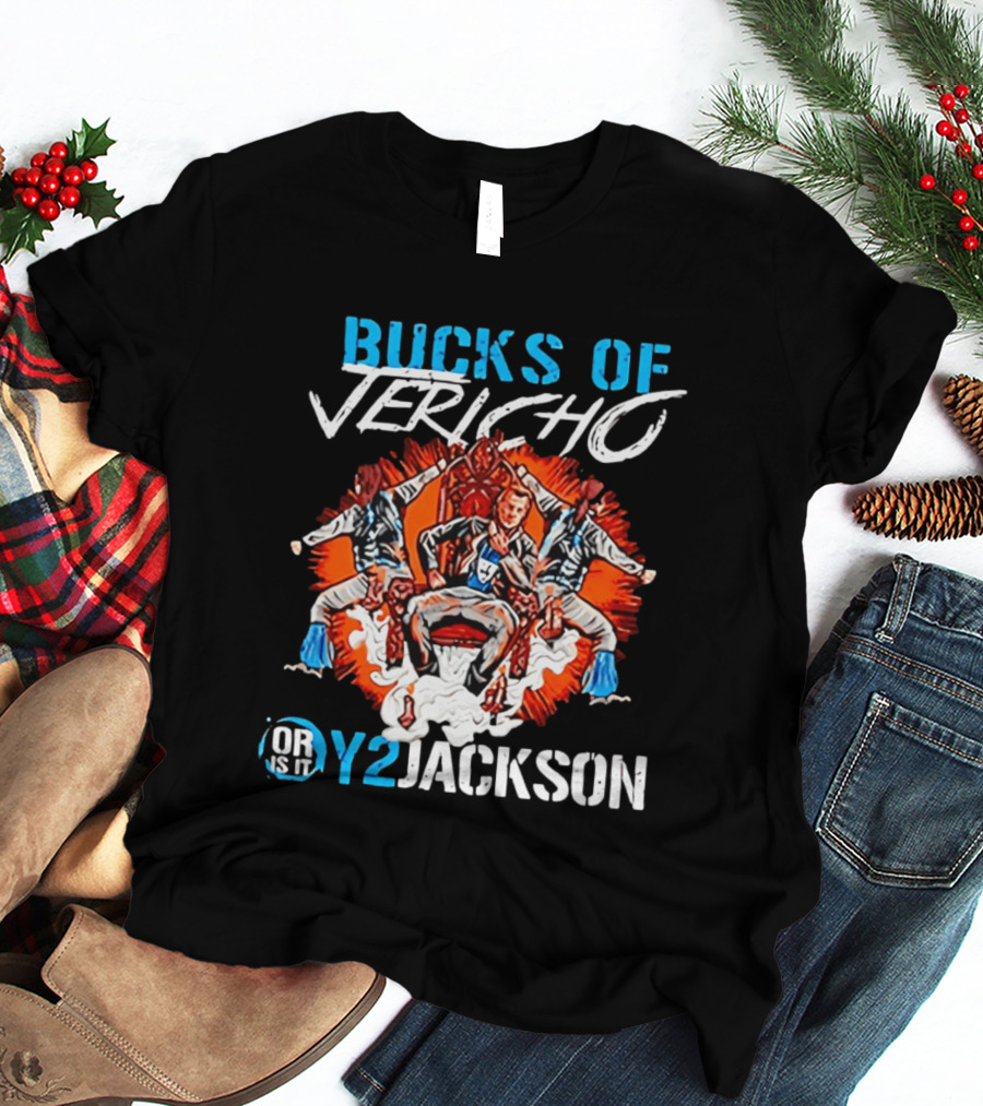 Bucks Of Jericho Y2Jackson Dynamic Wrestling Trio T-Shirt