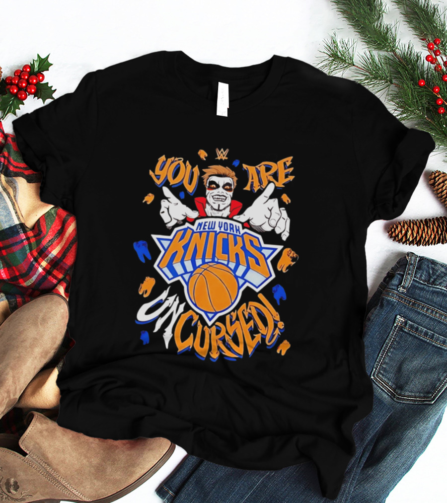 New York Knicks Danhausen You Are Cursed T-Shirt