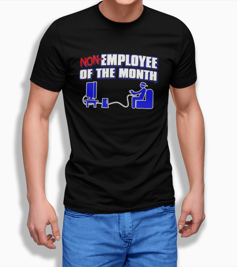 Non Employee Of The Month Gaming Console Player T-Shirt