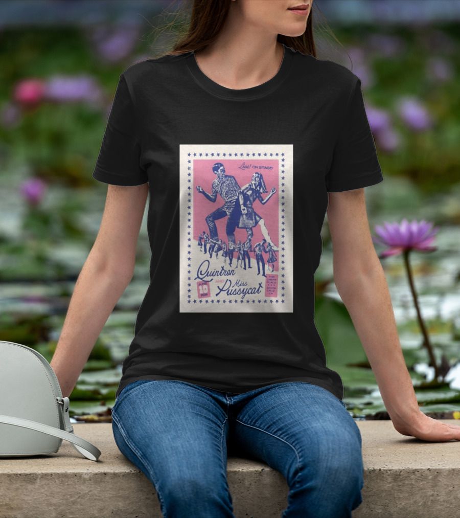 Quintron And Miss Pussycat Live On Stage June 10 2026 Santa Cruz CA Tour T-Shirt