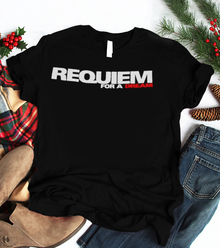 Requiem For A Dream Movie Distressed Vintage Cinema T-Shirt