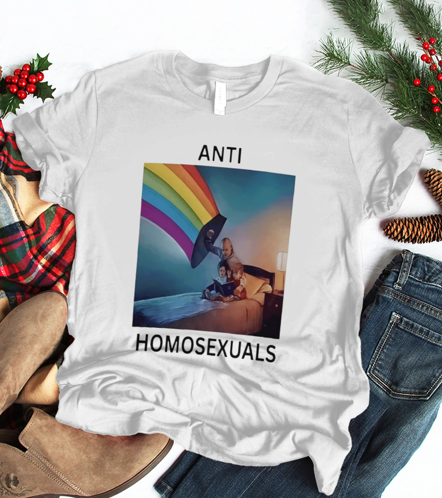 Anti Homosexuals Pride Rainbow T-Shirt