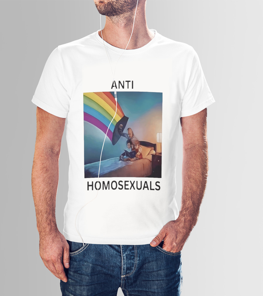 Anti Homosexuals Pride Rainbow T-Shirt