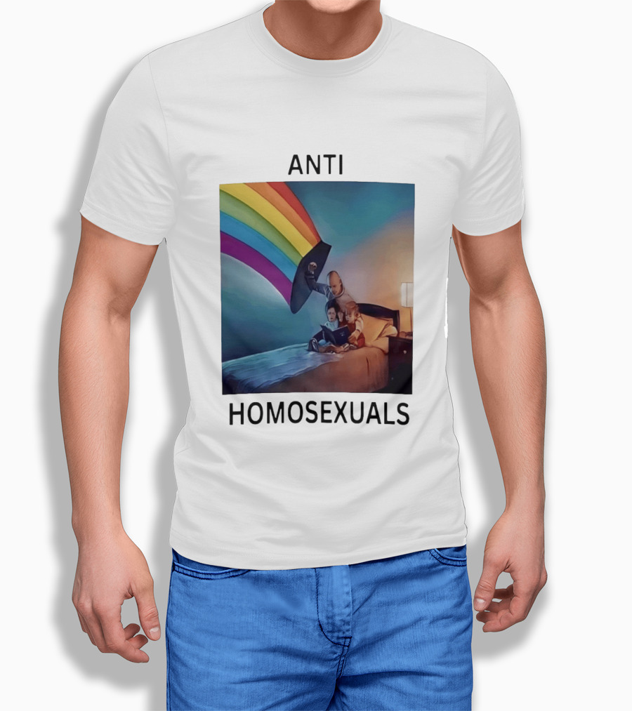 Anti Homosexuals Pride Rainbow T-Shirt