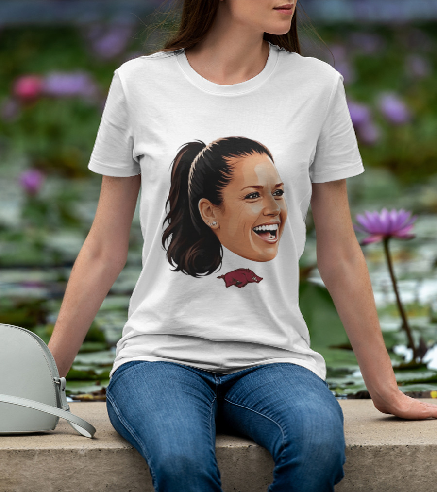 Arkansas Razorbacks Kailey Wyckoff Caricature Sports Team Fan Spirit T-Shirt