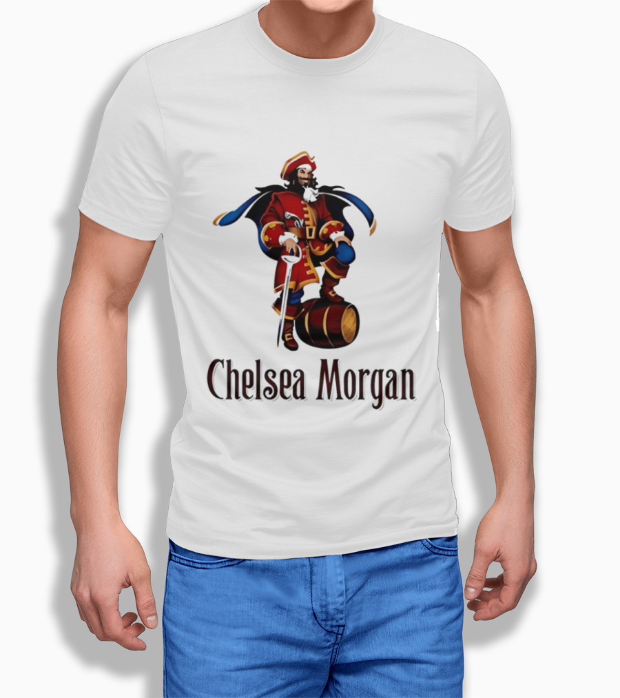 Chelsea Morgan Pirate Captain Red Coat T-Shirt