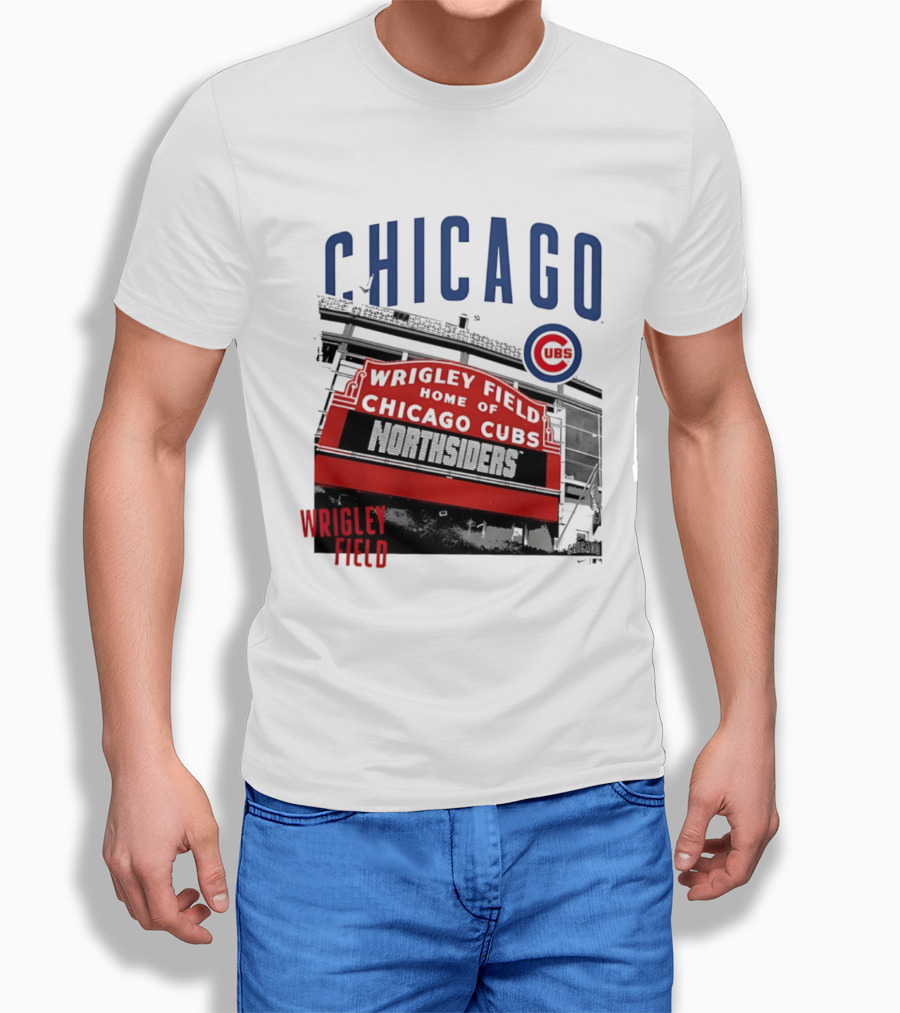 Chicago Cubs Wrigley Field Home Of The Cubs Northsiders T-Shirt