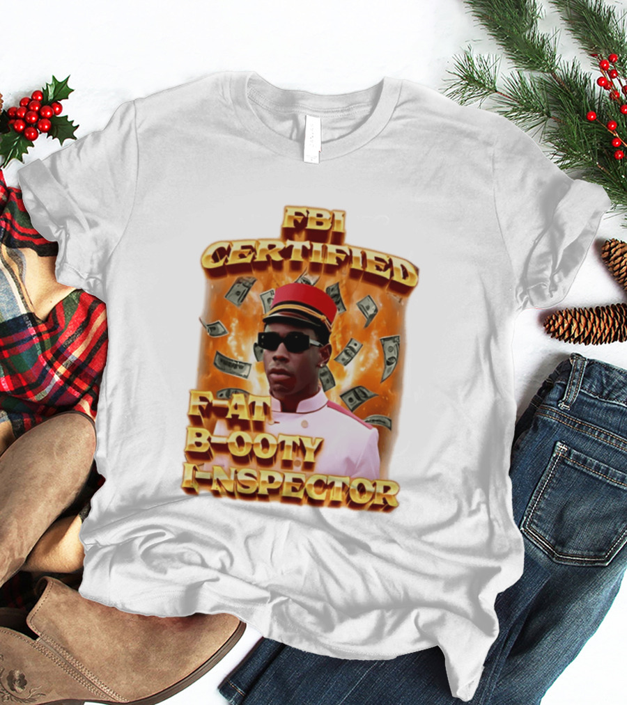 FBI Certified F At B Ooty I Nspector Money Explosion T-Shirt