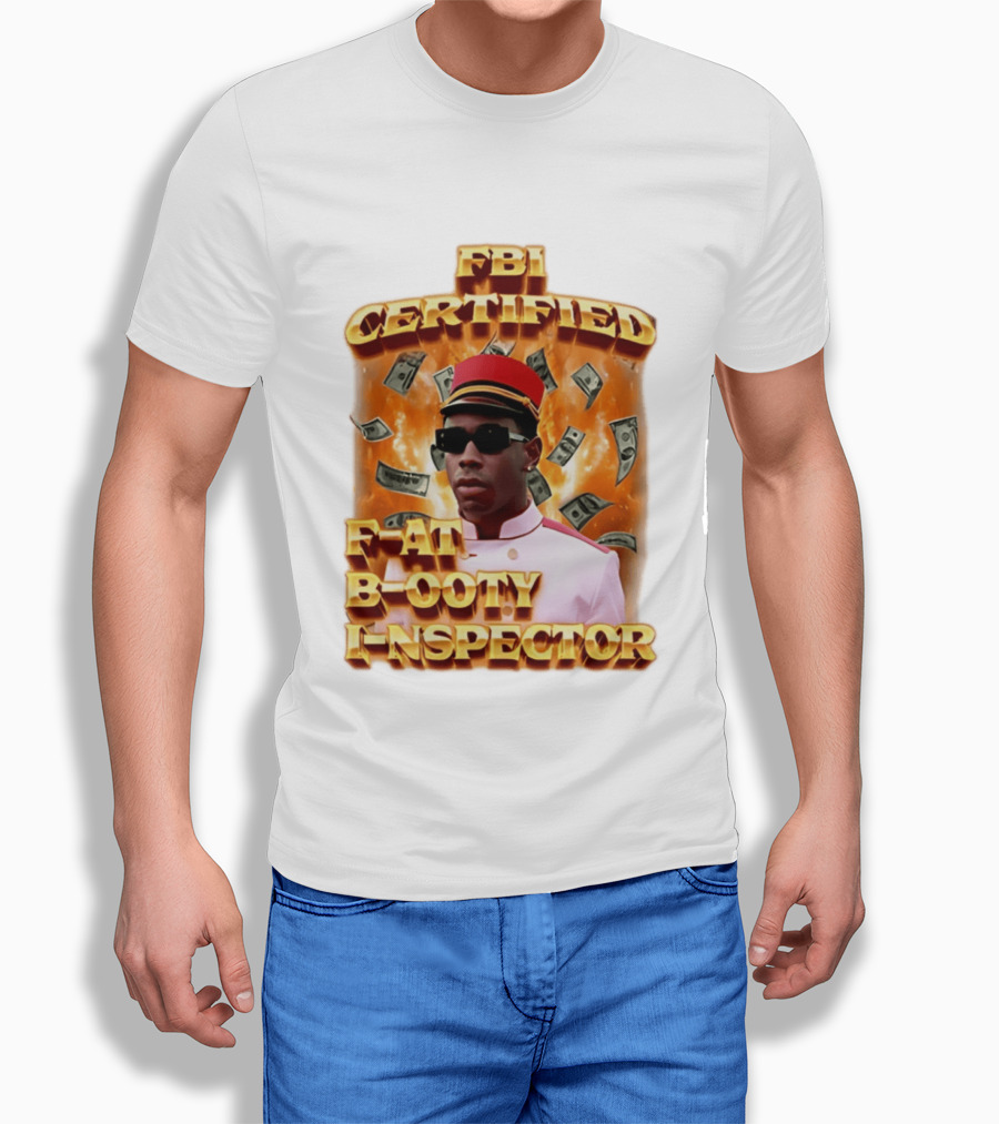 FBI Certified F At B Ooty I Nspector Money Explosion T-Shirt