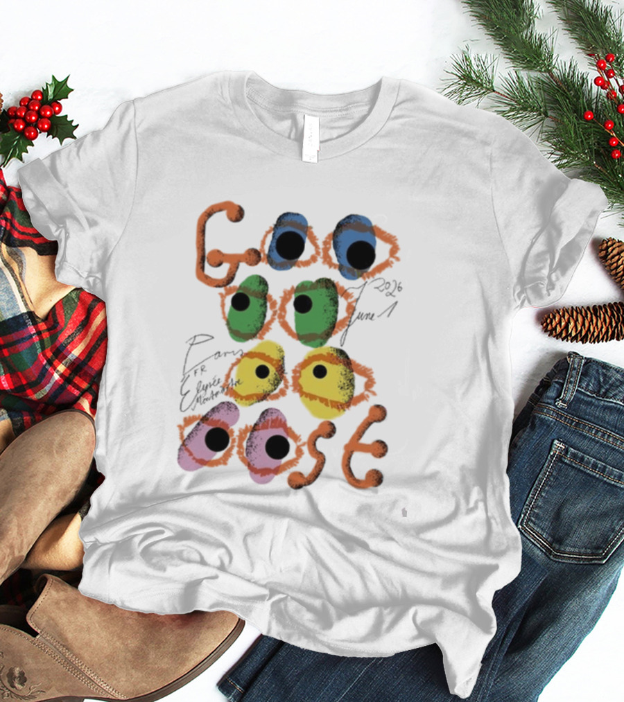 Goose Paris FR June 1 2026 Colorful Eyes T-Shirt