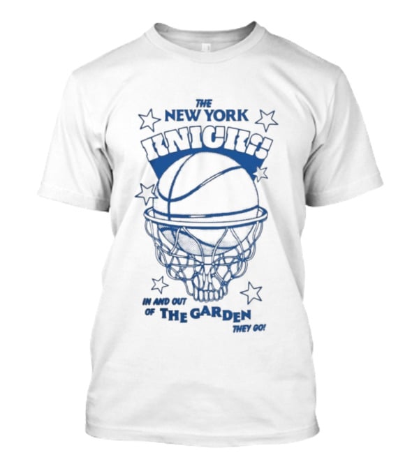 The New York Knicks Grateful Dead Steal Your Face Basketball In And Out Of The Garden T-Shirt