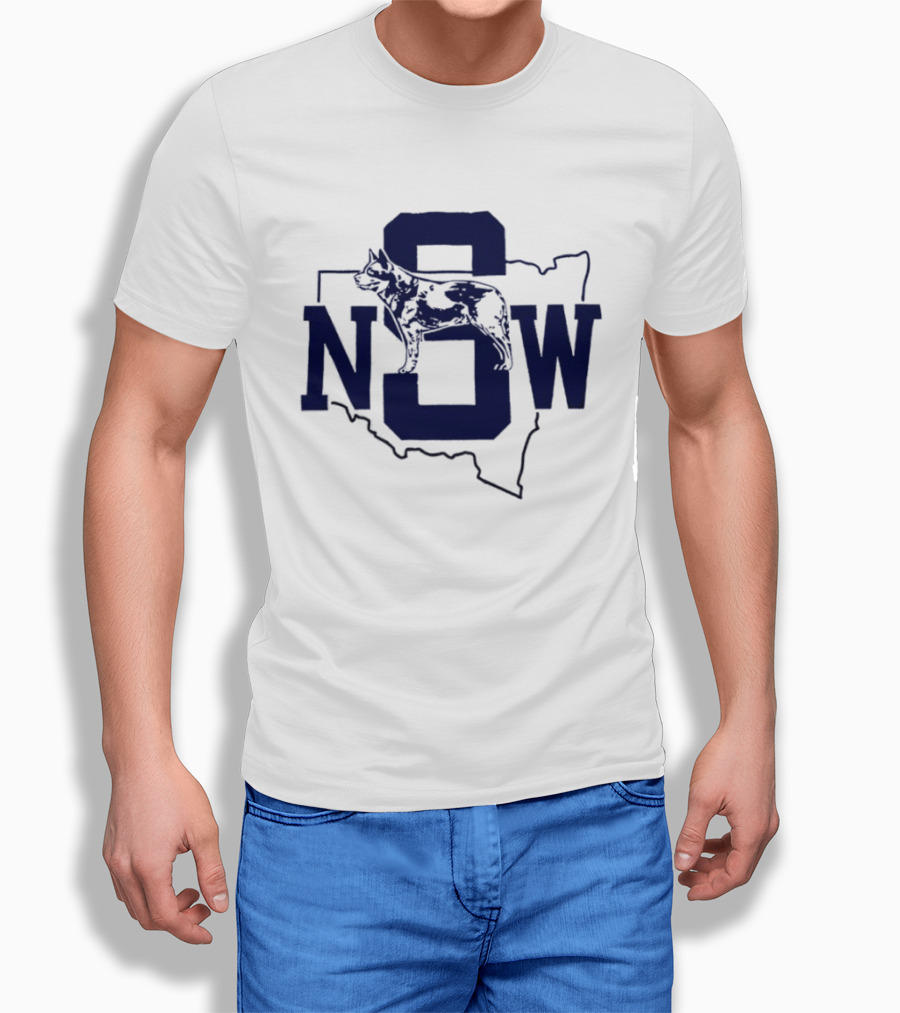 NSW Cattle Dog Map New South Wales Australia T-Shirt