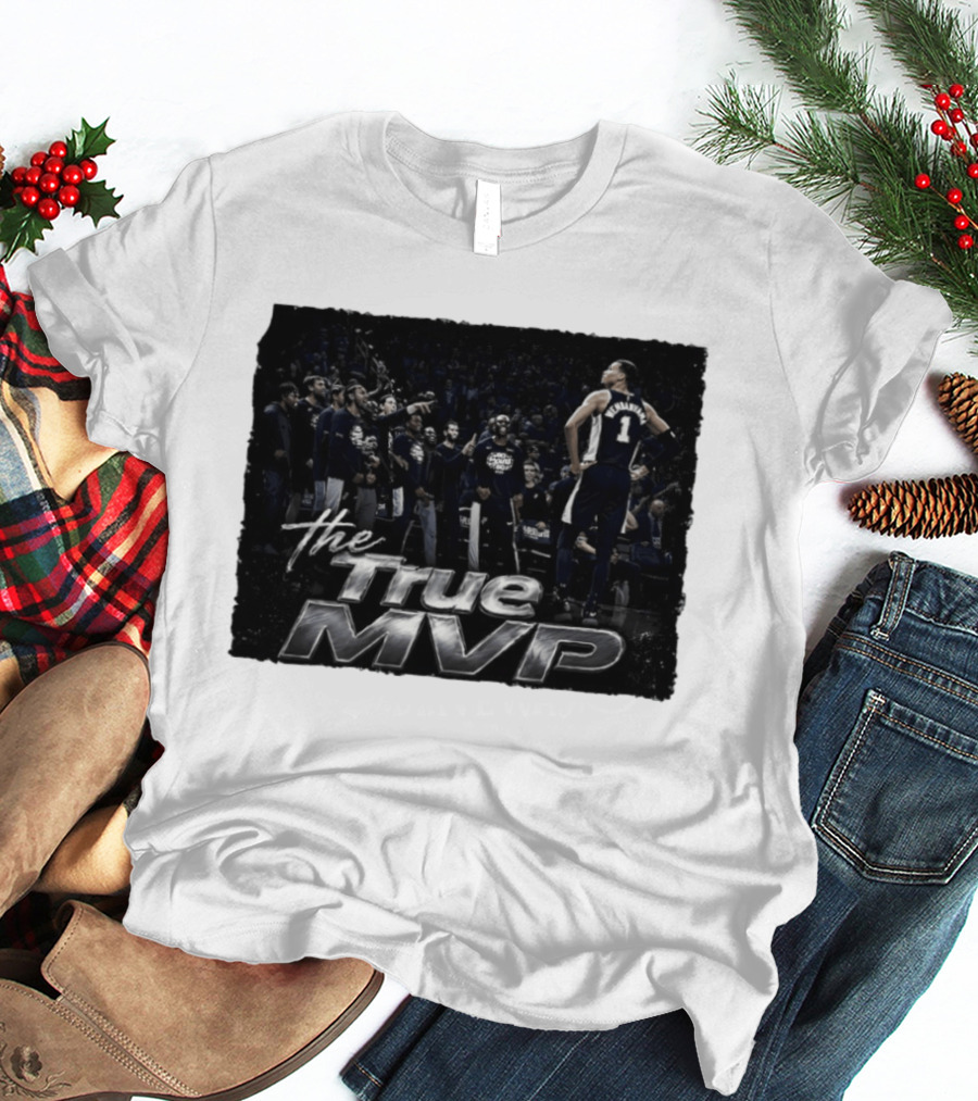 The True MVP San Antonio Basketball Wemby Number 1 T-Shirt